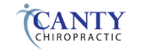 The Canty Chiropractic website scrolling logo